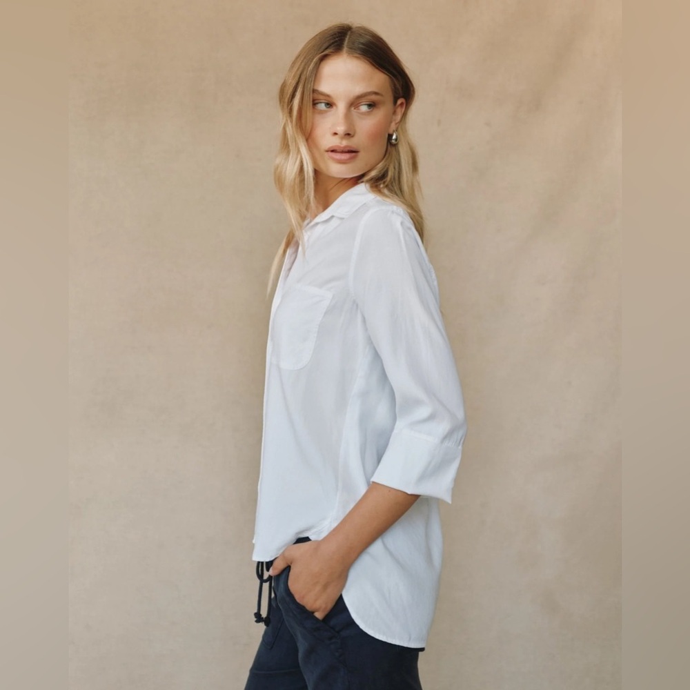 Bell Dahl Shirt Tail Button Down - Picture 3 of 8